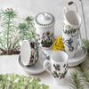 Portmeirion Botanic Garden Drum Shaped Covered Sugar Bowl | 7 Ounce Sugar Bowl with Daisy Motif | Made in England from Fine Earthenware | Dishwasher Safe view 2