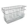 Better Houseware Silverware Utensil Drying Rack Holder Basket for Spoons & Chopsticks Silverware Caddy Silverware Drying Basket Silverware Drainer Basket (3 Compartments, Chrome) view 1