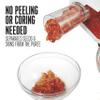 Weston Food Strainer and Sauce Maker for Tomato, Fresh Fruits and Vegetables ,White view 4