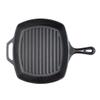 Lodge Cast Iron Grill Pan, Square, 10.5 Inch view 1