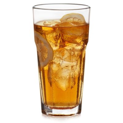 Libbey Gibraltar Thick Drinking Glasses, 22-ounce, Tall Tempered Cocktail Drinking Cup Set for Parties and Everyday Use