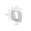 Command Small Decorating Clips, White, 20-Clips, 24-Strips, Decorate Damage-Free view 2