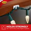 Command Small Decorating Clips, White, 20-Clips, 24-Strips, Decorate Damage-Free view 3