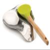 RSVP Stainless Steel Double Spoon Rest. 7" view 2