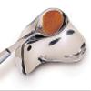 RSVP Stainless Steel Double Spoon Rest. 7" view 3