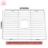 Better Houseware Sink Protectors for Kitchen Sink, Rust-Resistant Scratch-Preventing Stainless Steel Sink Protector Grid, Non-Slip Kitchen Sink Rack for Washing, 16 x 12 x 1 Inch view 3