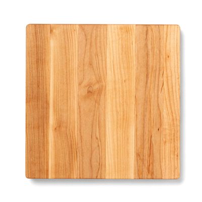 John Boos Chop-N-Slice Series Square Wooden Maple Cutting Board 10x10  1 Thick, 4-lb Reversible Butcher Block with Eased Corners & Edge-Grain  Made in the USA