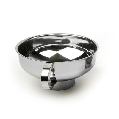 RSVP International Endurance Canning Collection Non-Reactive 18/8 Stainless Steel, Dishwasher Safe, Funnel, 2-1/4"
