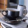 Denby Jet Black Small Curve Mug view 2