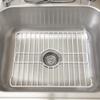 Better Houseware Sink Protectors for Kitchen Sink, Protective Metal Grid, 16x12.3x1 inches, White Kitchen Sink Mat to Shield Sink Base from Scratches, Rust-Resistant Coating, M view 2