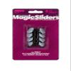 MAGIC SLIDERS L P 8221-7/8" Reusable Furniture Sliders | Heavy-Duty Self-Adhesive Floor Protectors for Carpets & Hard Floors | Non-Skid Pads for Chairs, Tables, and Heavy Furniture (Pack of 8,Grey) view 1