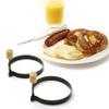 Norpro Nonstick Round Pancake Egg Rings, Set of 2,Black view 3