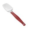 Rubbermaid Commercial Products High Heat Resistant Silicone Heavy Duty Spatula/Food Scraper 9.5" 500 Degrees F Red Handle for Baking/Cooking/Mixing Commercial Dishwasher Safe view 1