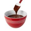 Rubbermaid Commercial Products High Heat Resistant Silicone Heavy Duty Spatula/Food Scraper 9.5" 500 Degrees F Red Handle for Baking/Cooking/Mixing Commercial Dishwasher Safe view 3