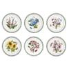 Portmeirion Botanic Garden 10.5" Dinner Plate - Set of 6 | Assorted Floral Motifs | Fine Earthenware | Chip Resistant Glaze | Dishwasher, Microwave, Freezer, Oven Safe | Made in England view 1