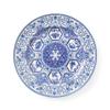Spode Judaica Passover Seder Plate - 12 Inch Round Fine Porcelain Dish with Illustrated Seder Symbols - Blue & White Judaic Design Inspired by 1880's Manuscripts - Microwave & Dishwasher Safe view 1