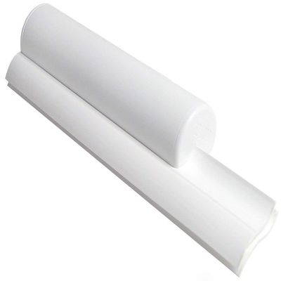 Cleret Dual Bladed Classic Bath Squeegee - All White