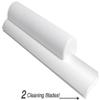 Cleret Dual Bladed Classic Bath Squeegee - All White view 2