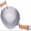 12 Inches Carbon Steel Wok with Helper Handle (Round Bottom), 14 Gauge Thickness, USA Made view 1
