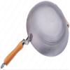 12 Inches Carbon Steel Wok with Helper Handle (Round Bottom), 14 Gauge Thickness, USA Made view 2