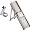 BRON COUCKE - Professional Mandoline - Stainless Steel - Slices Fruits and Vegetables, Makes French Fries and Julienne - Straight Blade + Waffle Blade - Adjustable Thickness - Includes Safety Carriage view 1