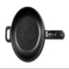Lodge BOLD 10 Inch Seasoned Cast Iron Skillet; Design-Forward Cookware view 2