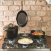 Lodge BOLD 12 Inch Seasoned Cast Iron Skillet, Design-Forward Cookware view 4