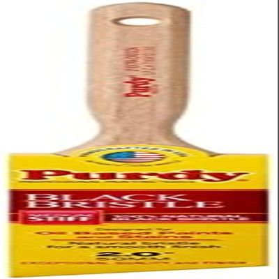 Purdy 144116020 Black Bristle Extra Oregon Paint Brush, 2 in.