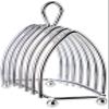 KitchenCraft KCTOAST 6 Slice Toast Rack with Chrome Plated Finish, Metal, 16 x 15 x 7 cm view 2