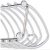 KitchenCraft KCTOAST 6 Slice Toast Rack with Chrome Plated Finish, Metal, 16 x 15 x 7 cm view 3