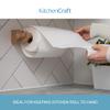 KitchenCraft Wall Mounted Kitchen Roll Holder to Fit 25 cm Paper Towels, Beechwood, Brown view 4