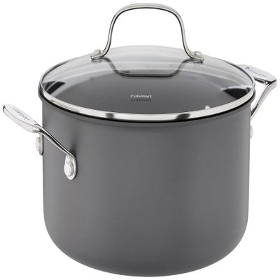 Cuisinart 644-24 Chef's Classic 6-Quart Nonstick-Hard-Anodized, Stockpot w/Cover