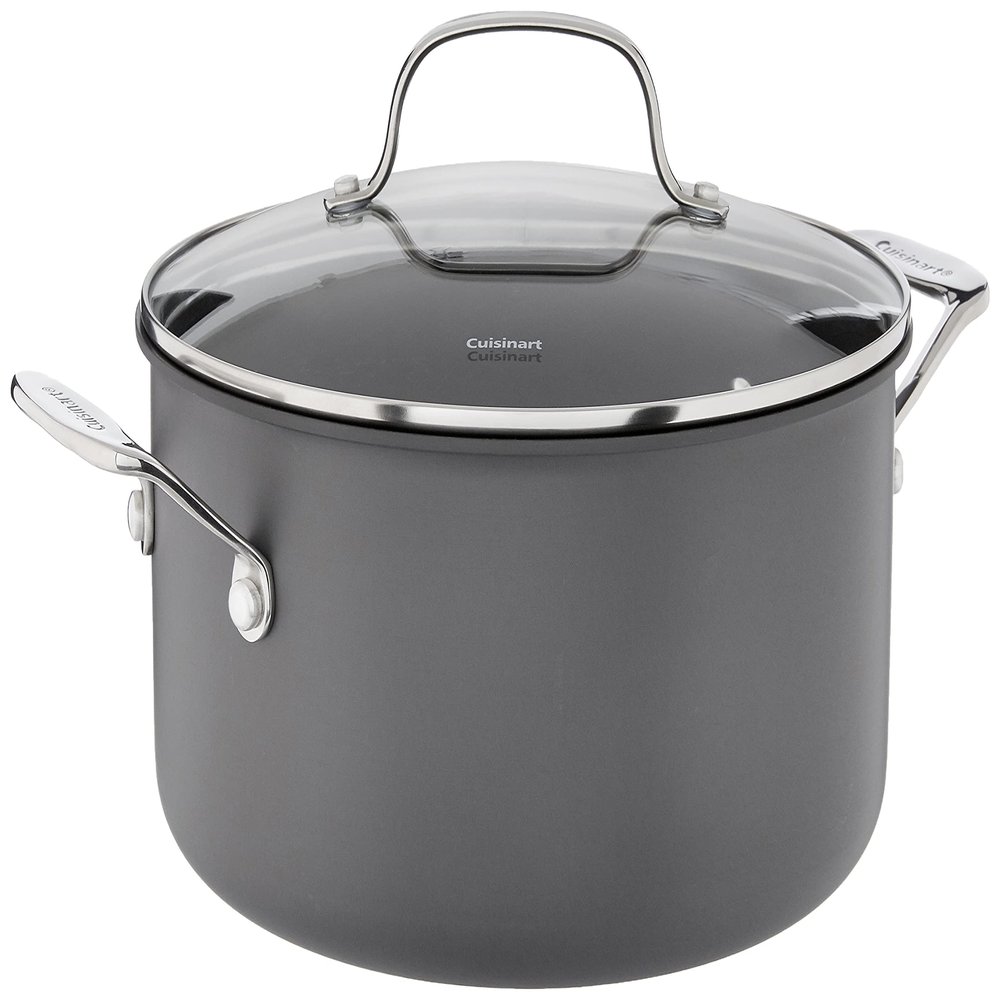 Cuisinart 644-24 Chef's Classic 6-Quart Nonstick-Hard-Anodized, Stockpot w/Cover