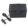 Koolatron 12V Electric Portable Lunch Box - 1.6 Qt (1.5 L) Food Warmer, Black, 6 ft (1.8m) Power Cord, Heats 300F (149C), Insulated Container for Car, SUV, Truck, Construction Worker Travel Lonchera view 1
