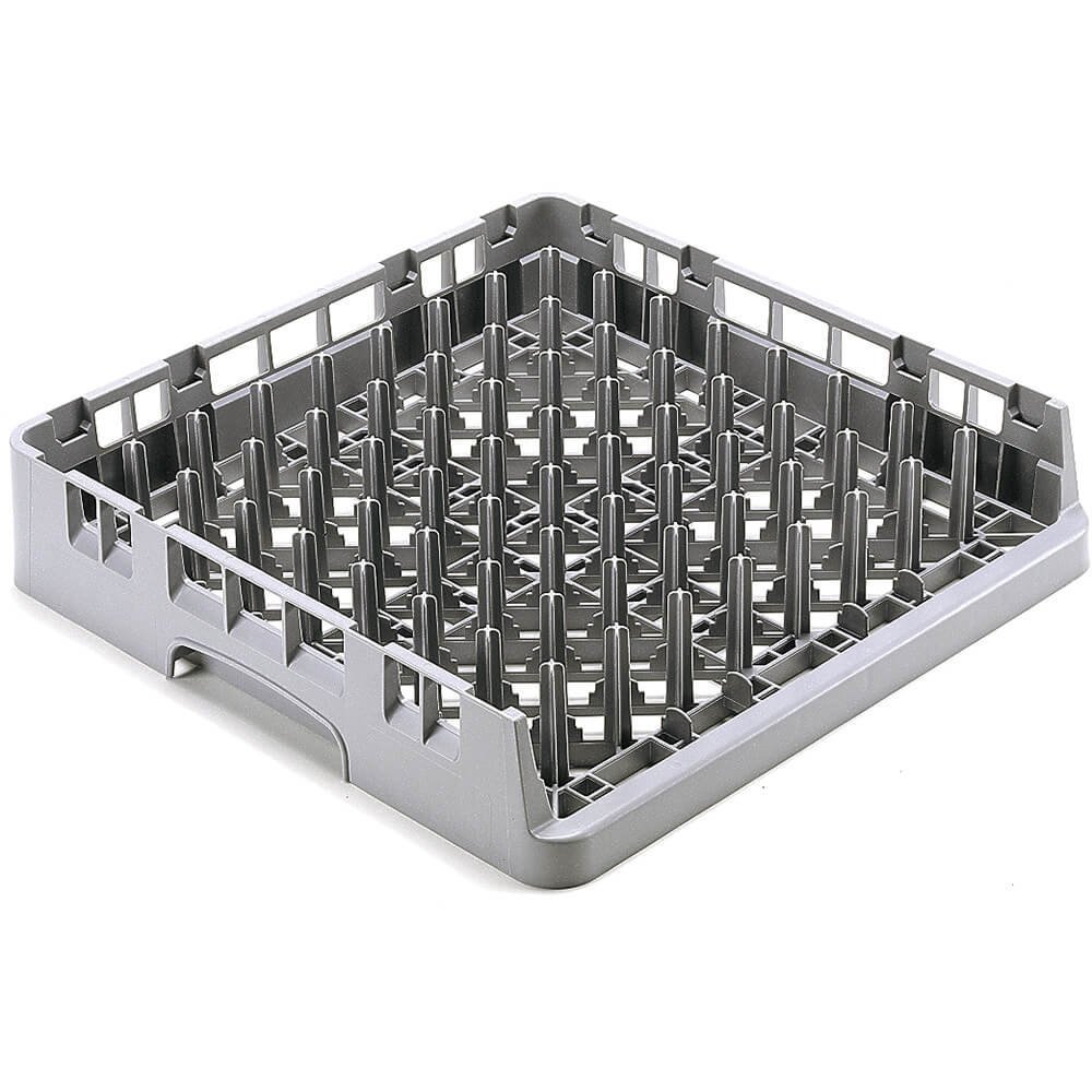Camrack Open End Tray Rack, 19-3/4" x 19-3/4" x 4", Used for Trays 15" x 20" or Larger, 3-1/4" max. Height, Soft Gray, NSF
