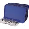 Camrack Open End Tray Rack, 19-3/4" x 19-3/4" x 4", Used for Trays 15" x 20" or Larger, 3-1/4" max. Height, Soft Gray, NSF view 2