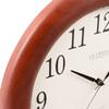 La Crosse Technology 12.5 Inch Cherry Wood Atomic Analog Clock (WT-3122A-INT) view 4