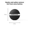 Rabbit Wine Bottle Foil Cutter (Black), 1 EA - W6113 view 2