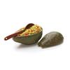 Prepworks by Progressive Guacamole Bowl with Spoon - Great for serving Homemade Guacamole, Avocado Dip, Guacamole Serving Tray , Black, 4 view 3