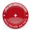 "You Are Special Today" Red Plate  Original Waechtersbach  Celebration Dish  Iconic Gift for Birthdays, Mother's Day & Milestones  German Ceramic Tradition  Dishwasher Safe, Incl. Gift Box view 1