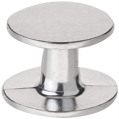 RSVP International Espresso Coffee Kitchen Tool Home and Commercial Use, Dual Sided Tamper, Aluminum Alloy
