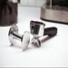 RSVP International Espresso Coffee Kitchen Tool Home and Commercial Use, Dual Sided Tamper, Aluminum Alloy view 2