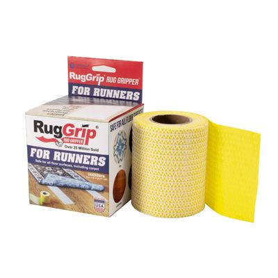 Rug Gripper Tape for Area Rugs and Runners (4" x25ft)
