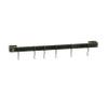 Enclume Premier 24-Inch Utensil Bar Wall Pot Rack, Hammered Steel view 3