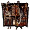 Pure Country Weavers Frederick The Literate Cat Blanket by Charles Wysocki - Gift for Cat Lovers - Tapestry Throw Woven from Cotton - Made in The USA (72x54) view 1