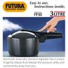 Hawkins Futura 3 Litre Pressure Cooker, Hard Anodised Inner Lid Pressure Cooker, Pan Cooker, Black (FP30) view 4