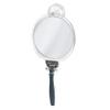 iDesign Plastic Power Lock Suction Shower Shaving Razor Holder, Fog-Free Bathroom or Tub, 6" x 2" x 7", Mirror-Round view 1