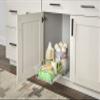 ClosetMaid 11 in. Pull Out Cabinet Organizer, Heavy Duty, Slide Out Pantry Shelves Drawers for Kitchen, Bathroom, White view 2