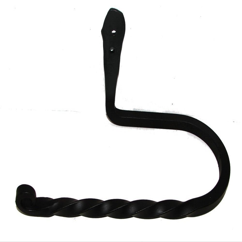 Wrought Iron Toilet Tissue Bar/Holder - Twisted Iron-Hand Made