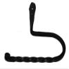 Wrought Iron Toilet Tissue Bar/Holder - Twisted Iron-Hand Made view 1